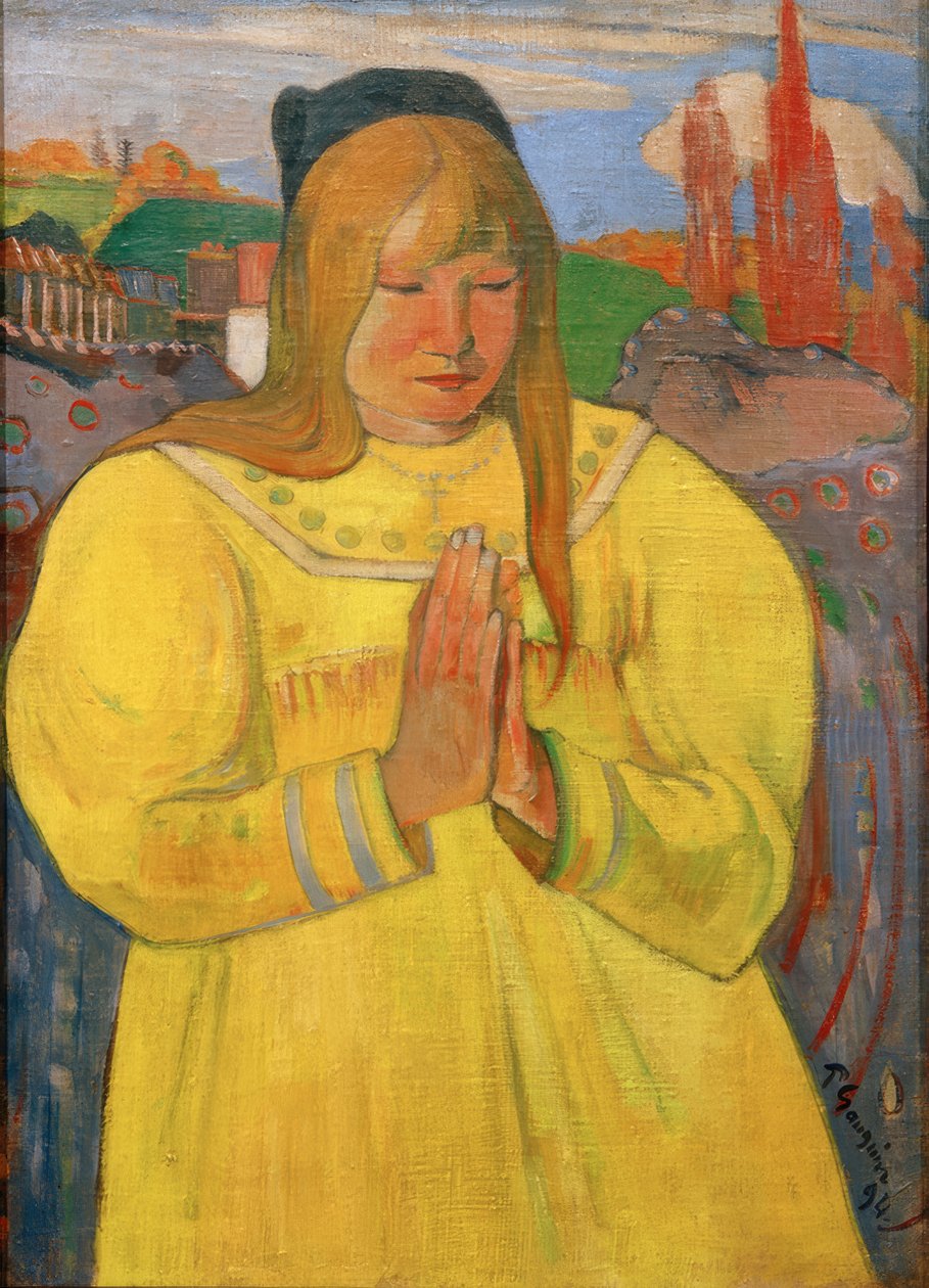 Jeune chrétienne - Paul Gauguin
