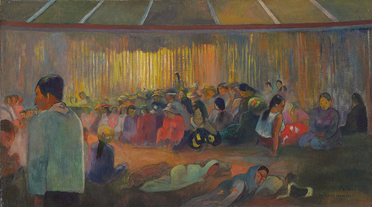 La Maison des Chants - Paul Gauguin