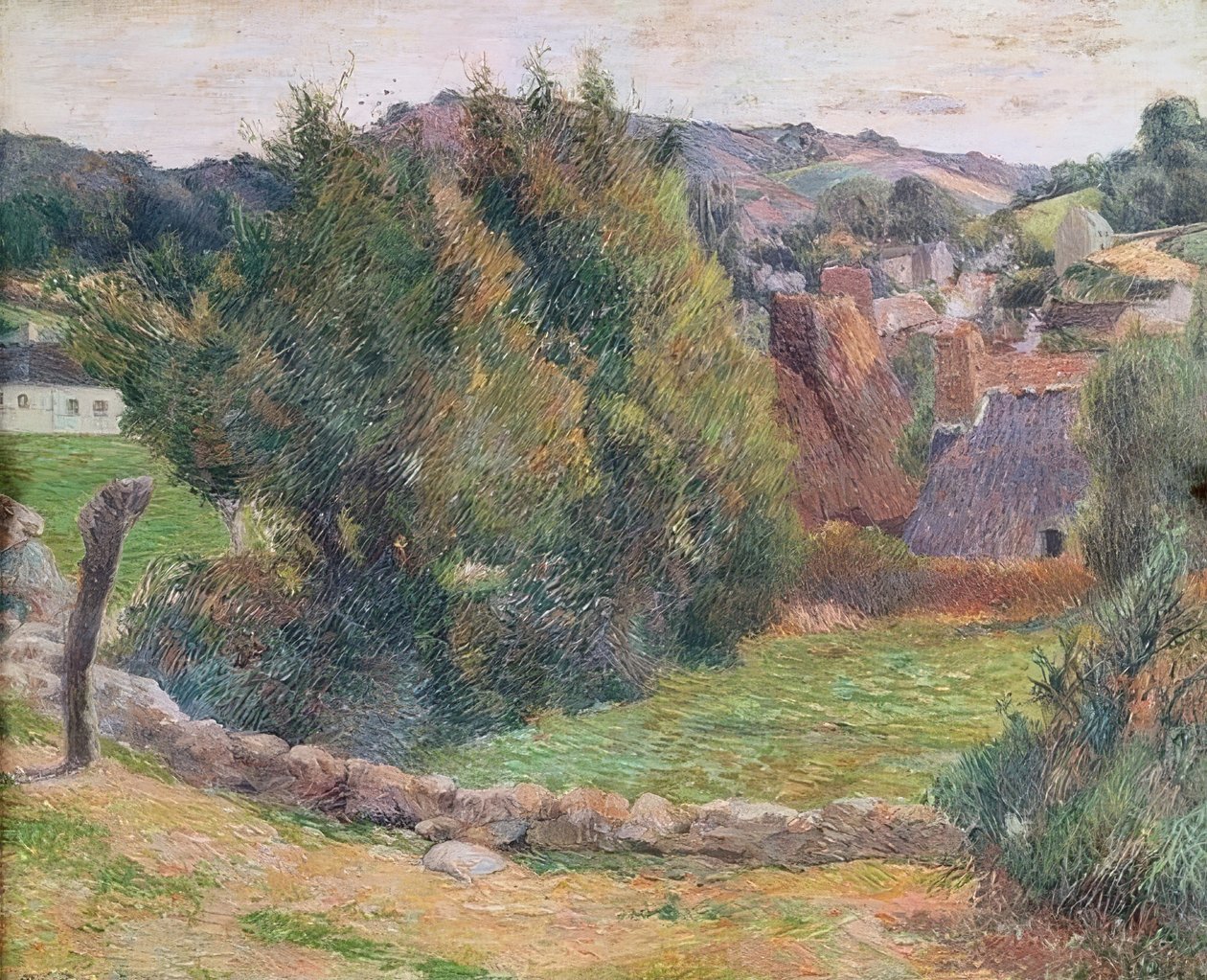 Paysage près de Pont-Aven - Paul Gauguin