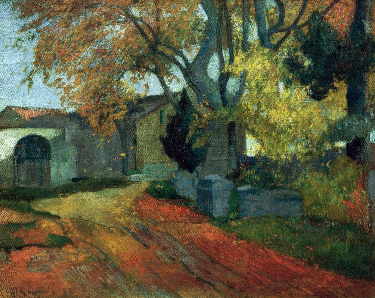 Les Alyscamps - Paul Gauguin