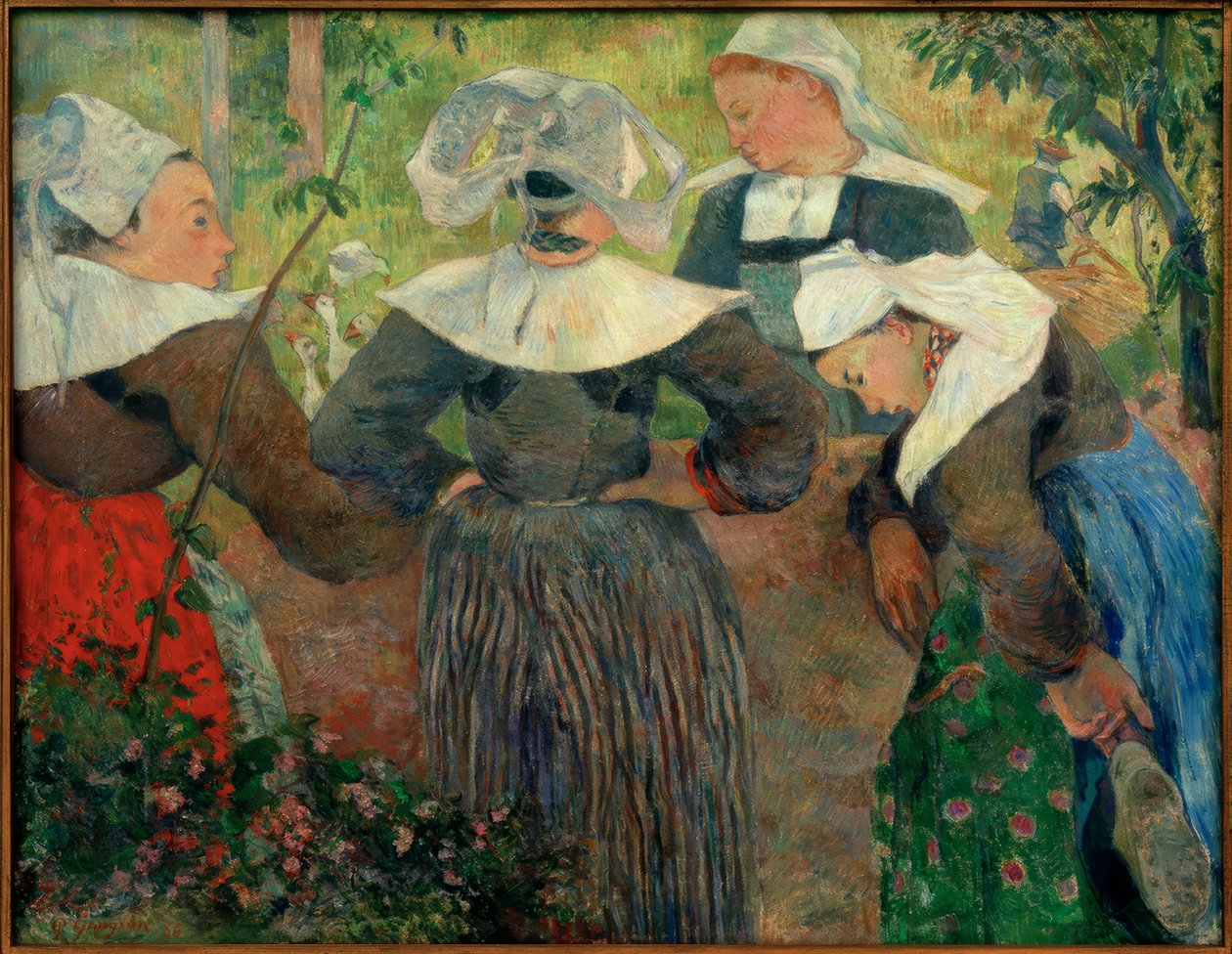 Les quatre bretonnes - Paul Gauguin