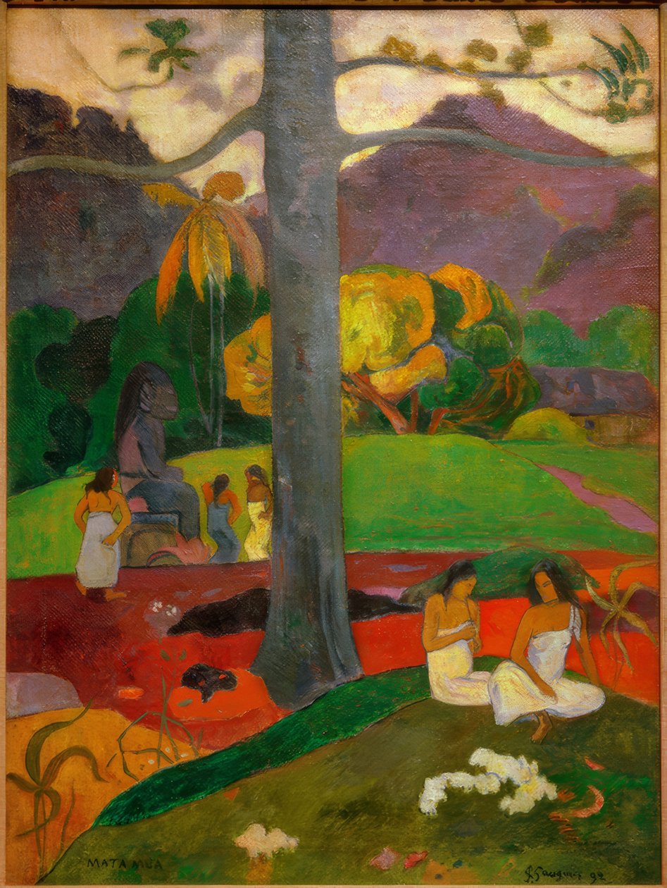 Mata Mua - Paul Gauguin