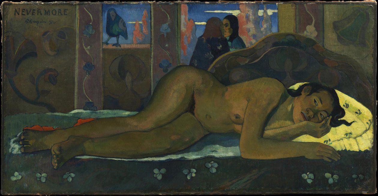 Nevermore, 1897 - Paul Gauguin