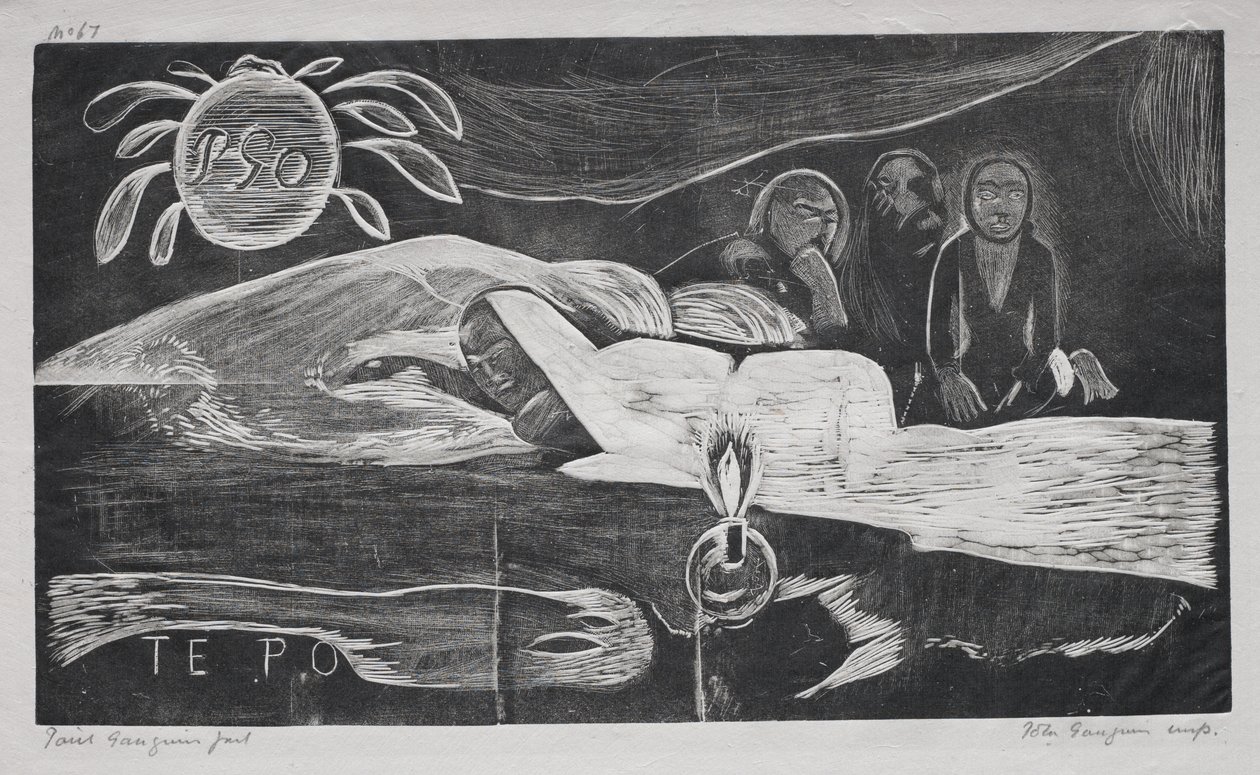 Noa Noa : Te Po (Nuit éternelle) - Paul Gauguin