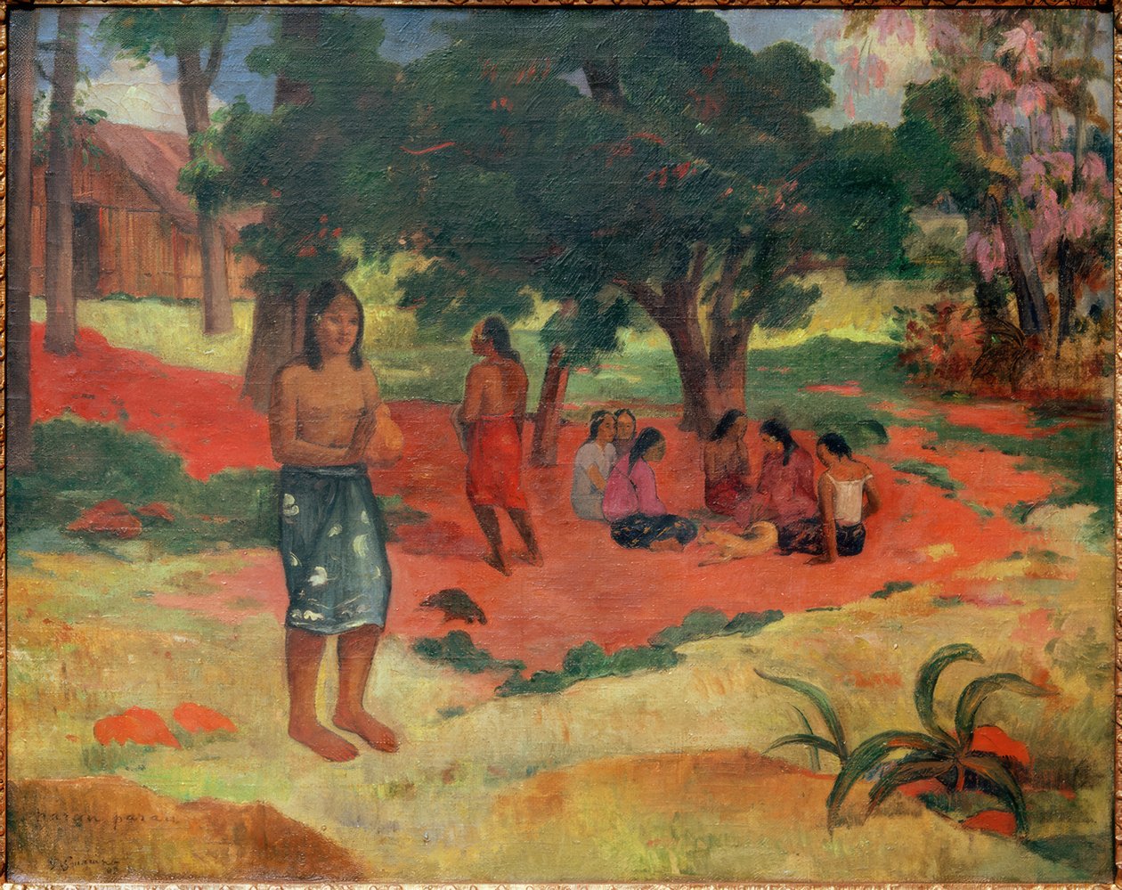 Parau parau (II) - Paul Gauguin