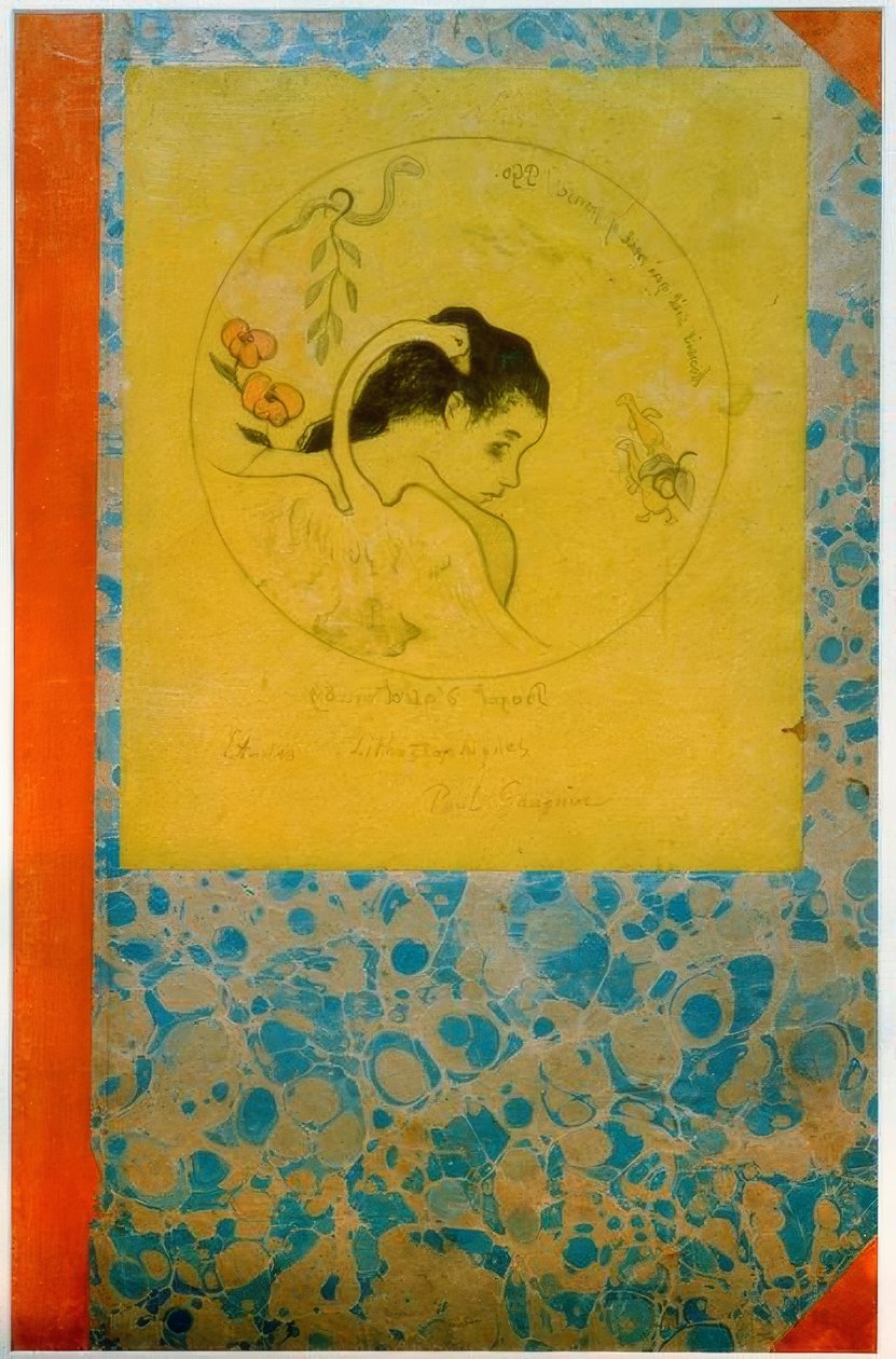 Projet pour une assiette – Léda - Paul Gauguin