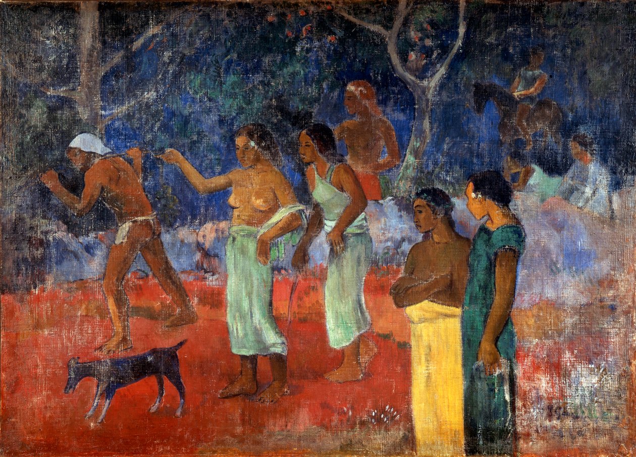 Scène de la vie tahitienne, 1896 - Paul Gauguin