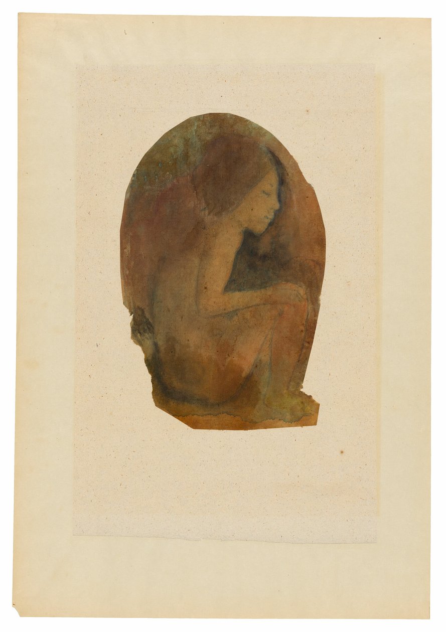 Jeune Tahitien assis - Paul Gauguin
