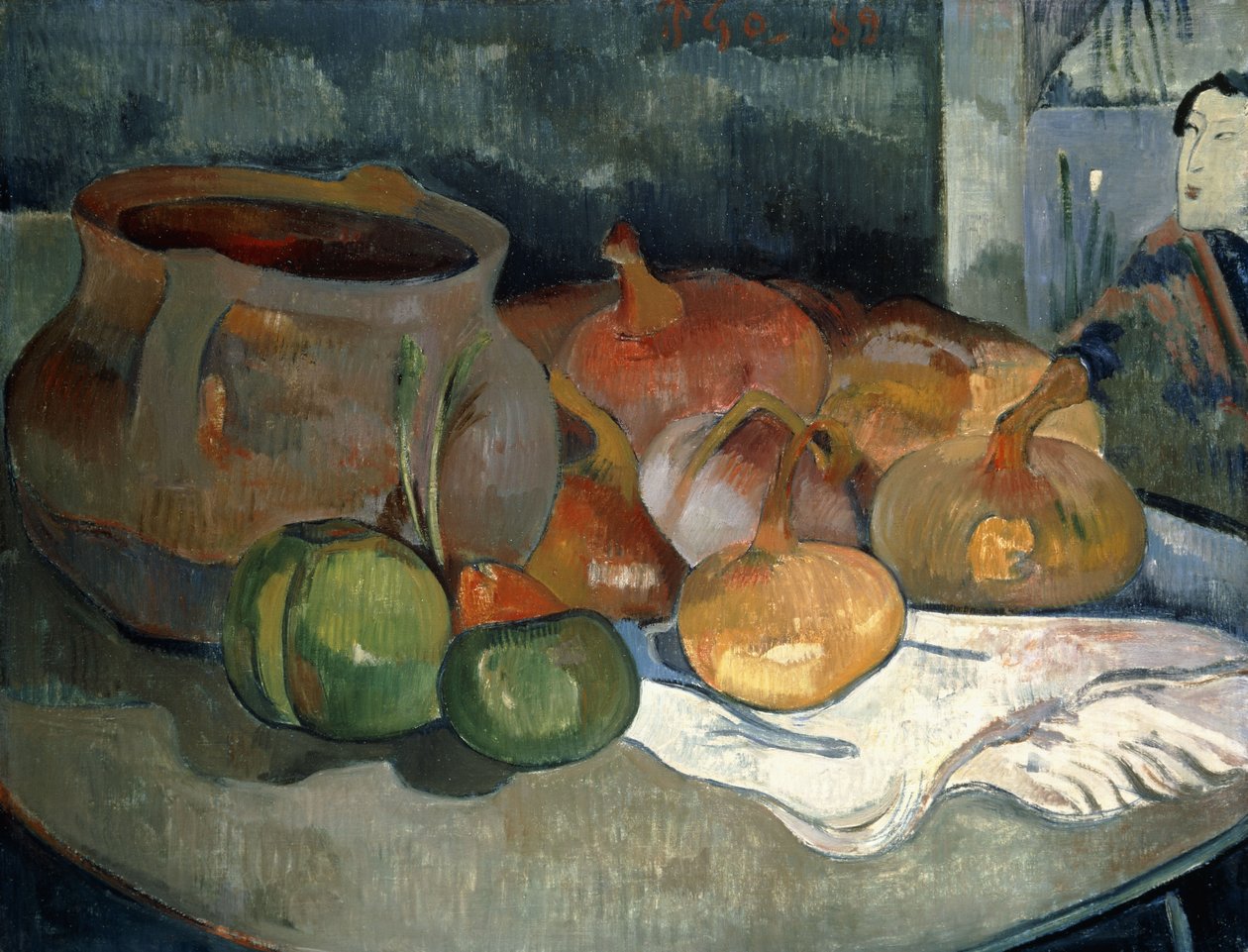 Nature morte avec courges, 1889 - Paul Gauguin