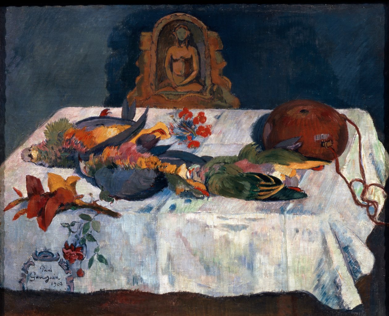 Nature morte avec perroquets, 1902 - Paul Gauguin