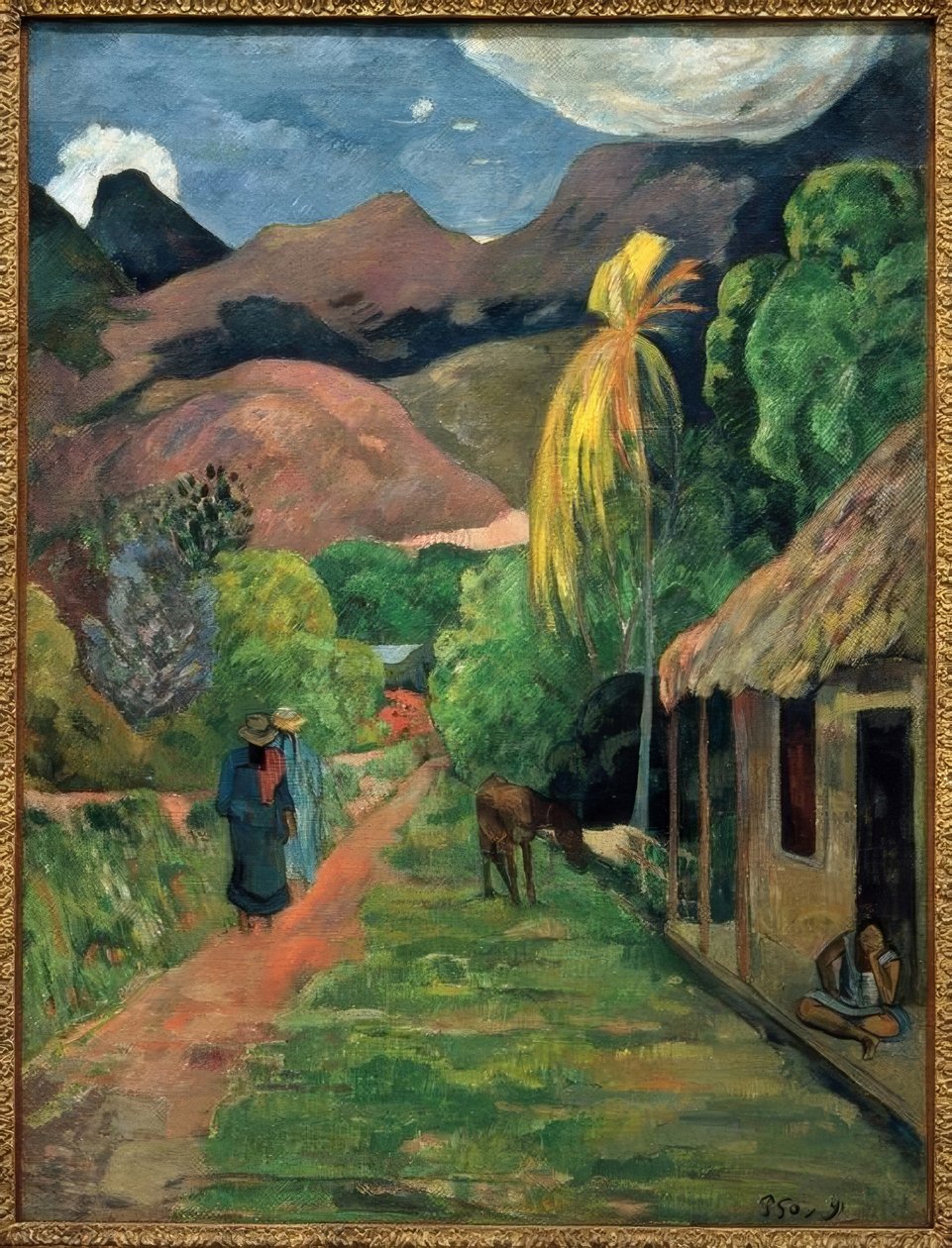 Route vers les montagnes - Paul Gauguin