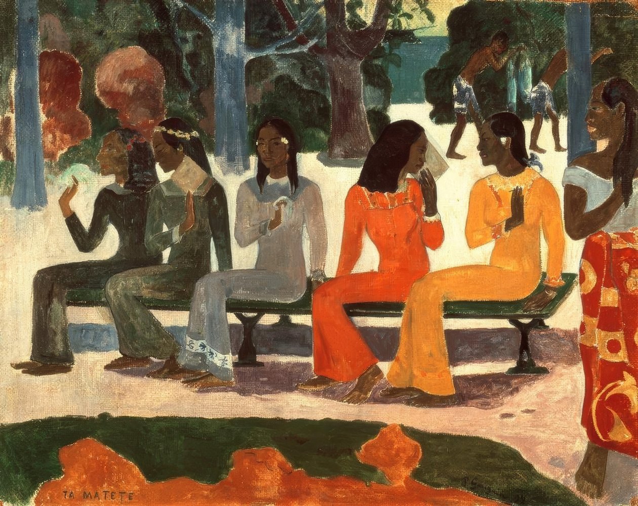 Ta Matete - Paul Gauguin