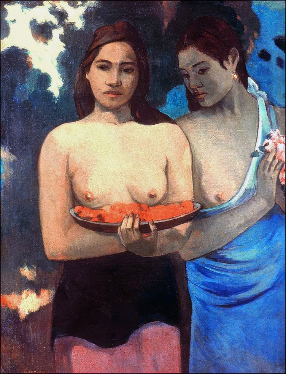 Tahiti : Deux femmes tahitiennes, Paul Gauguin (1899) - Paul Gauguin