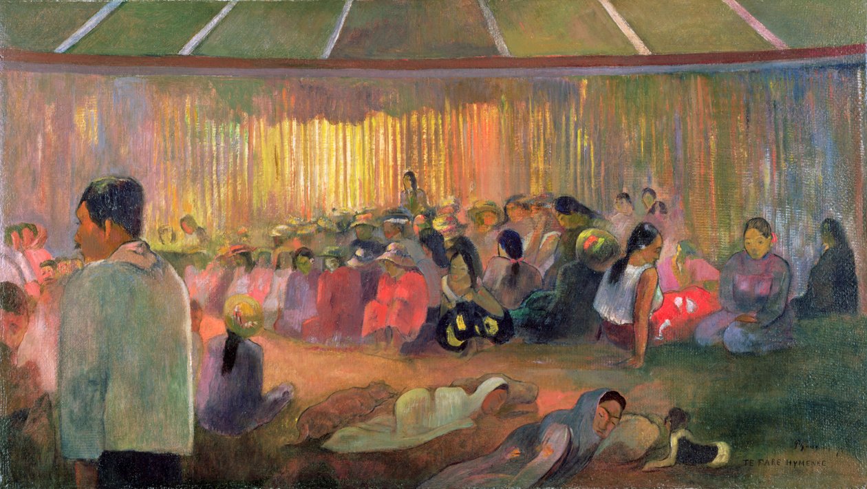 Te Fare Hymenee - Paul Gauguin