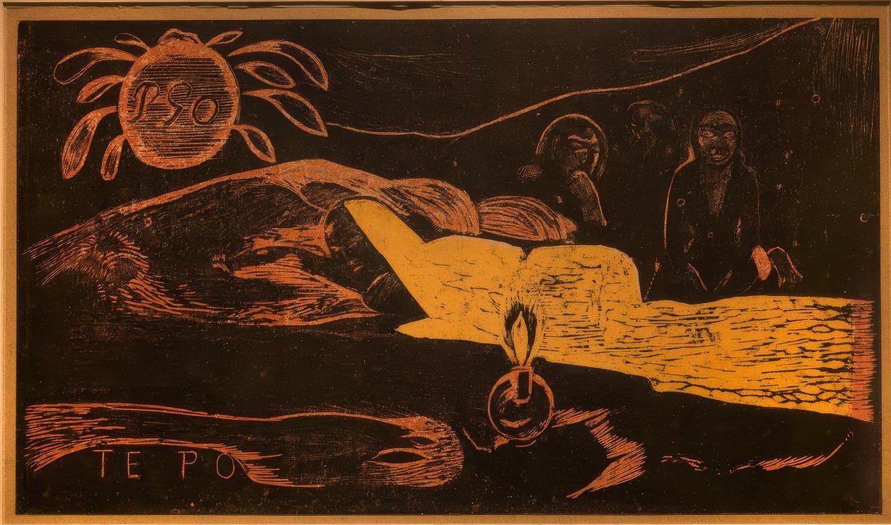 Te Po (La grande nuit) - Paul Gauguin
