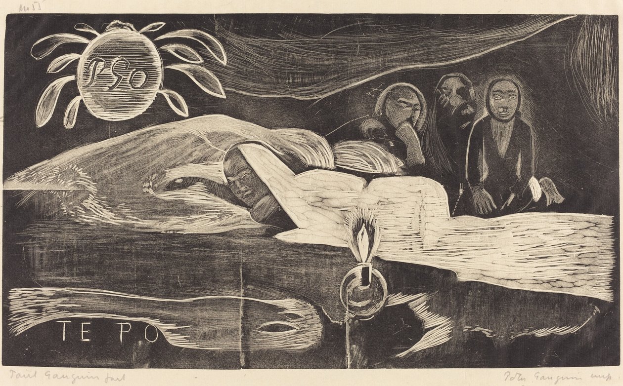 Te Po (La longue nuit) - Paul Gauguin