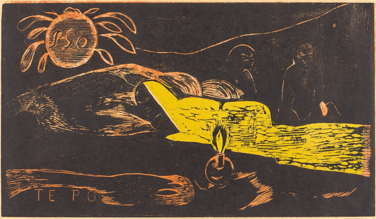 Te Po La Longue Nuit - Paul Gauguin