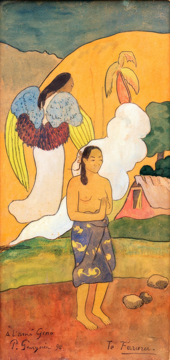 Te faruru - Paul Gauguin