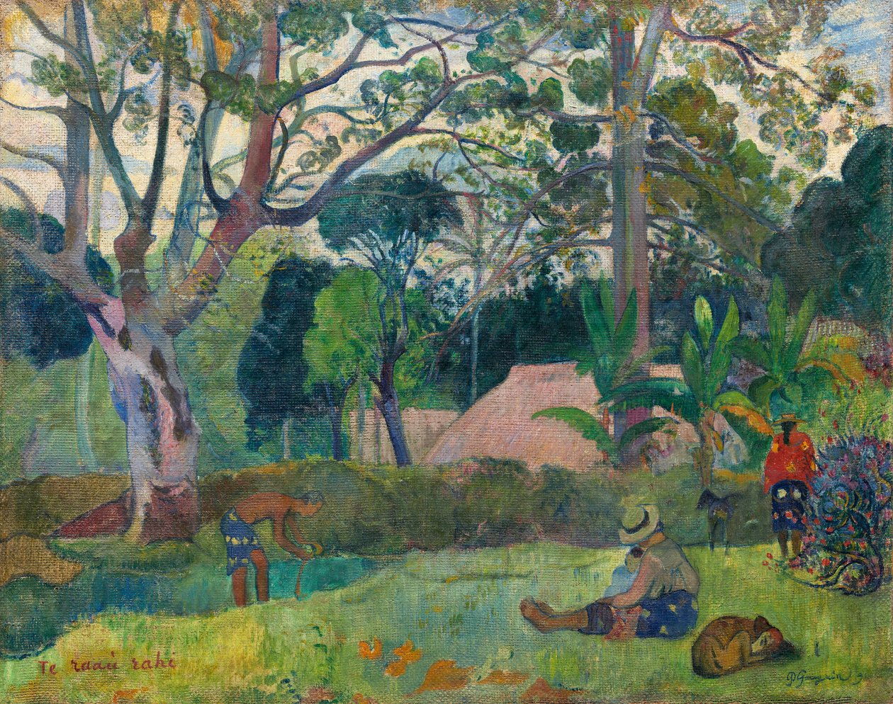 Te raau rahi (Le Grand Arbre) - Paul Gauguin