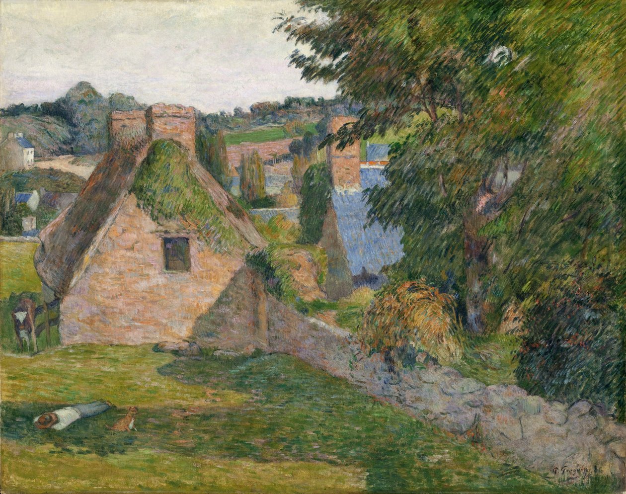 Le Champ de Derout-Lollichon - Paul Gauguin
