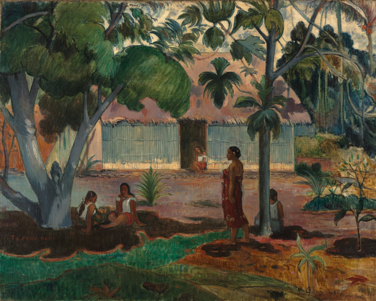 Le grand arbre, 1891 - Paul Gauguin