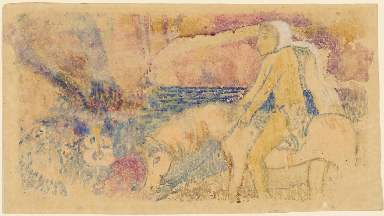 Le Cavalier - Paul Gauguin