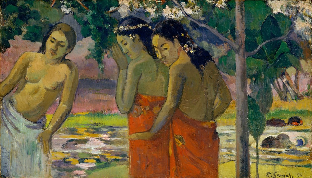 Trois femmes tahitiennes, 1896 - Paul Gauguin