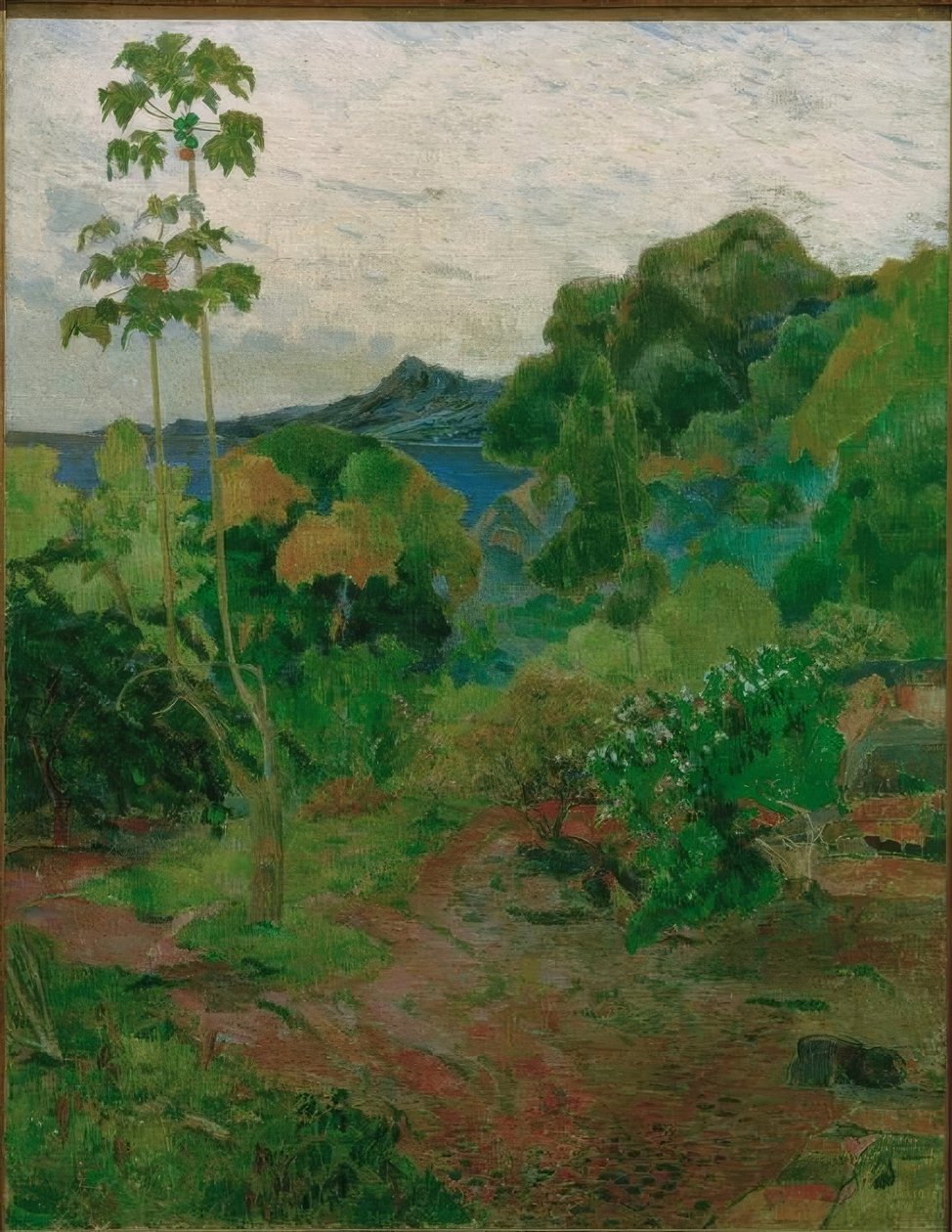 Paysage tropical - Paul Gauguin