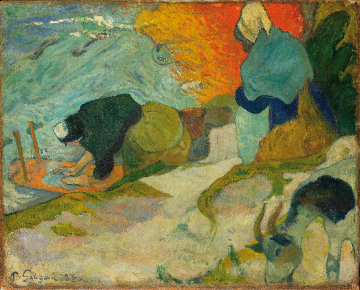 Laveuses à Arles - Paul Gauguin