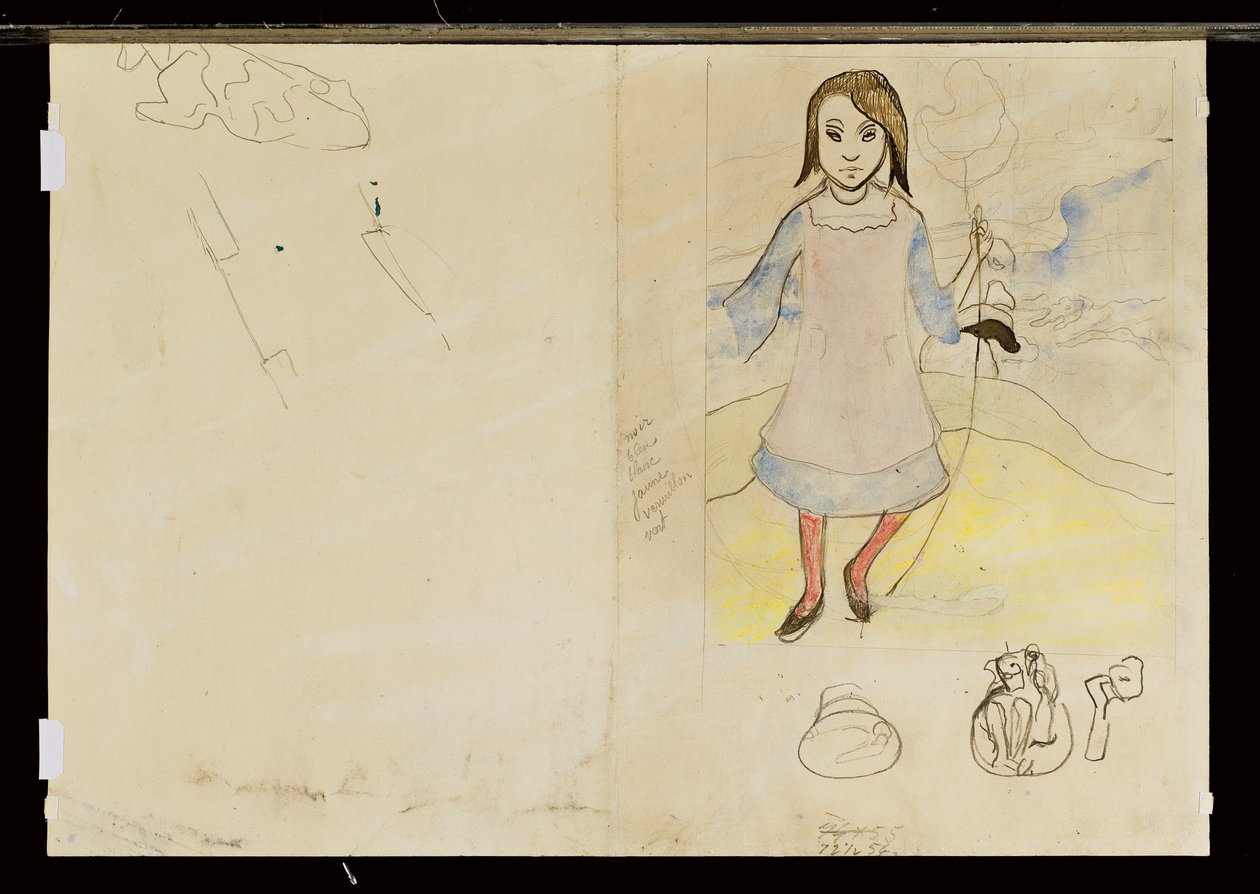 Jeune fille - Paul Gauguin