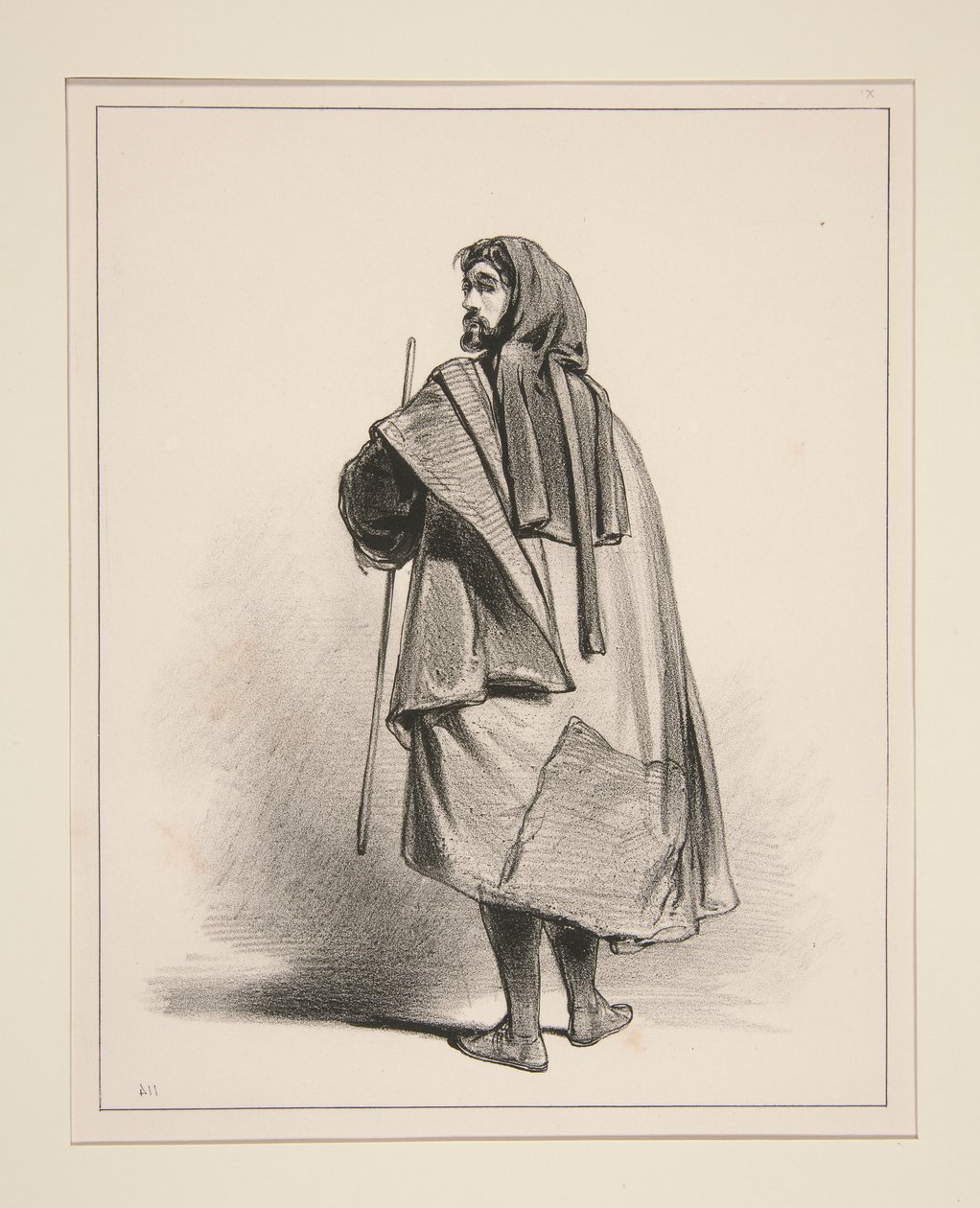 Marchand de Paris - Paul Gavarni