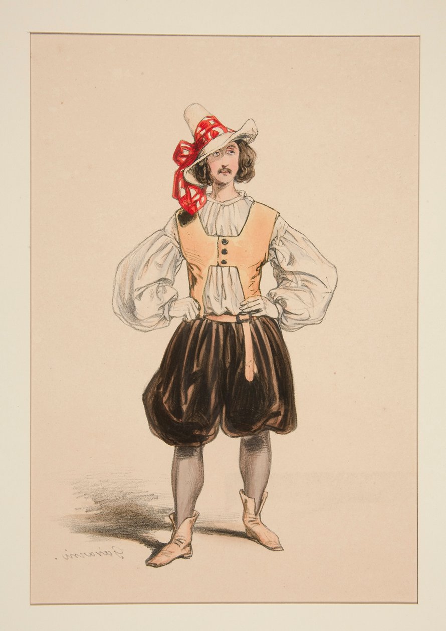 ARCHER. Chapeau de feutre - Paul Gavarni