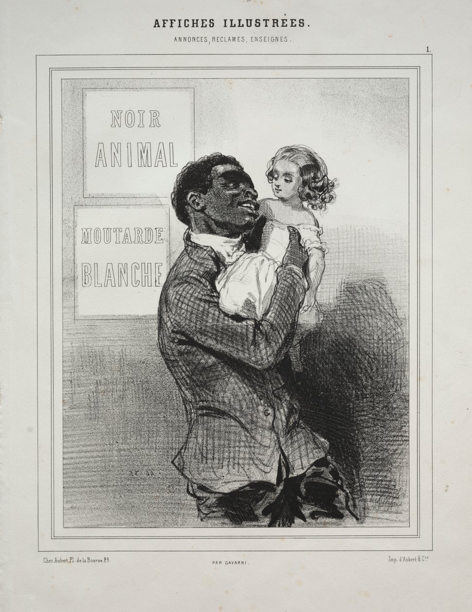 Affiches illustrées - Paul Gavarni