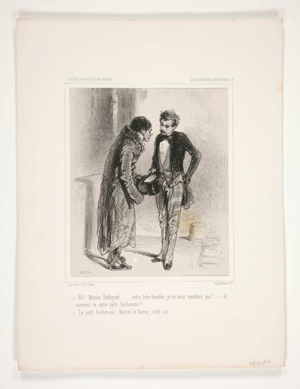 Ah! monsieur Radiguet - Paul Gavarni