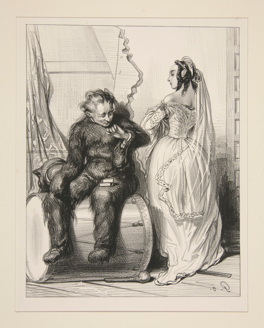 Allons, ma fille - Paul Gavarni