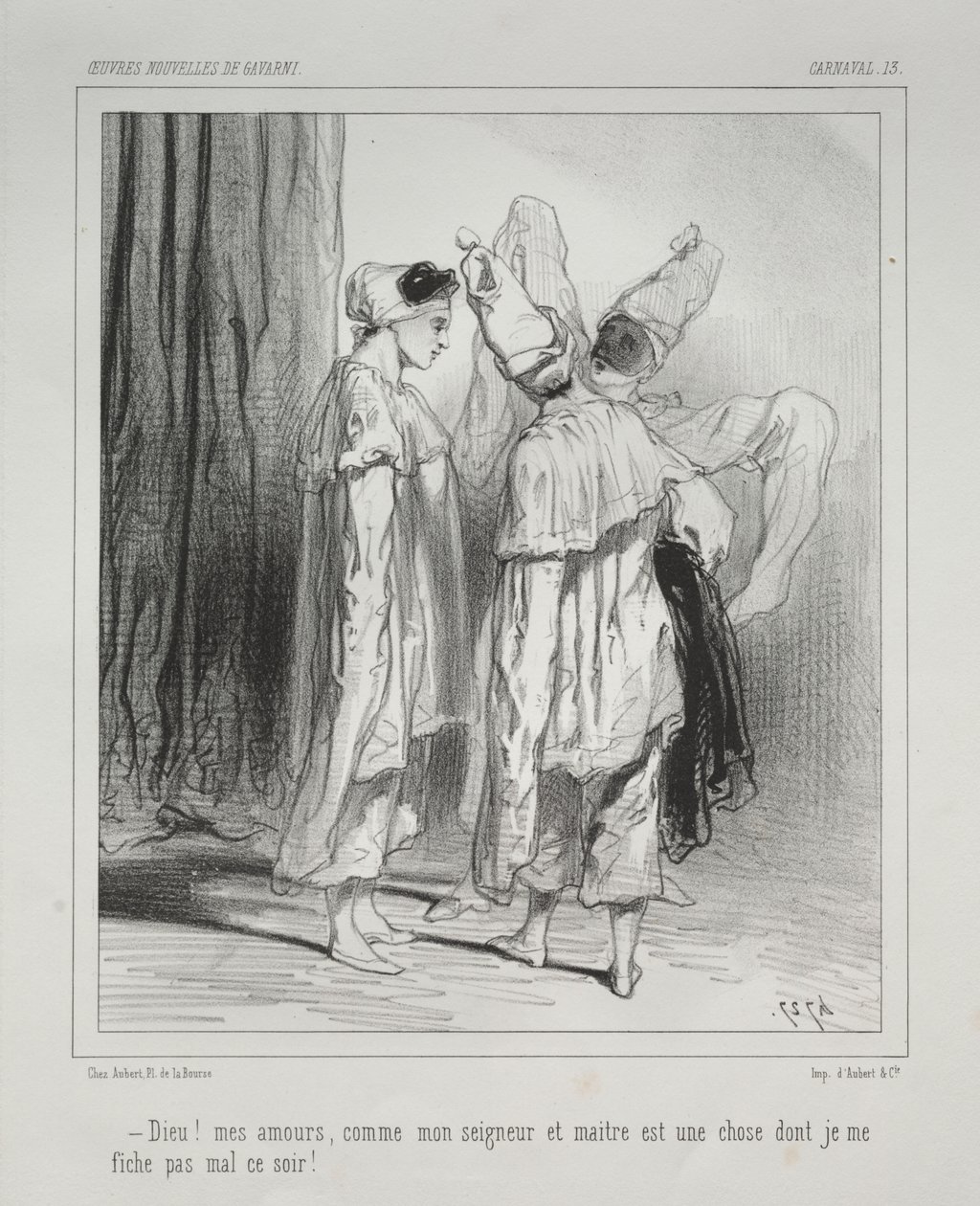 Carnaval - Paul Gavarni