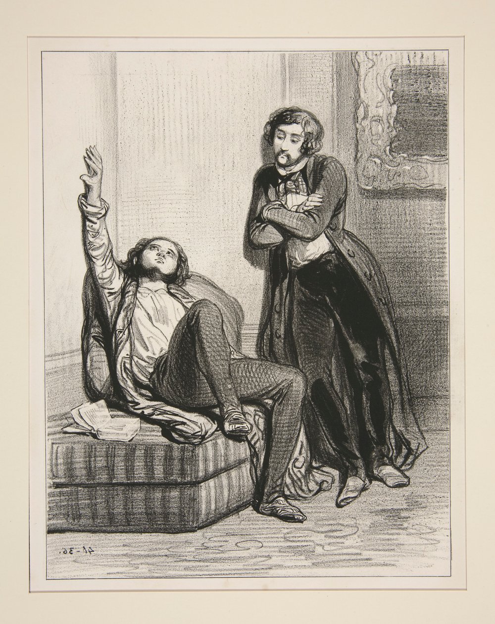Depuis que j - Paul Gavarni