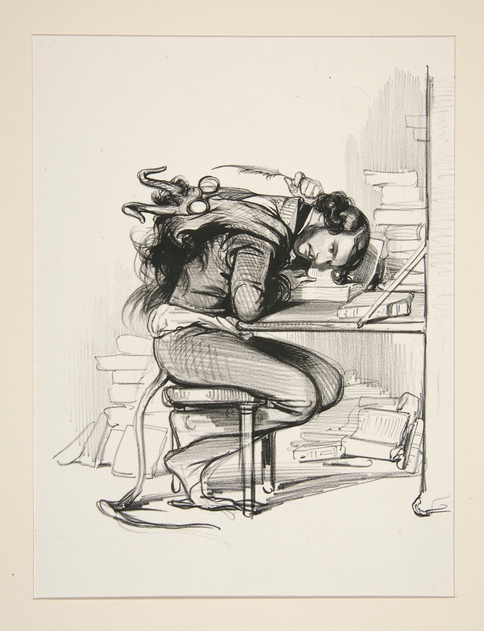 Émile Forgues, Old-Nick - Paul Gavarni