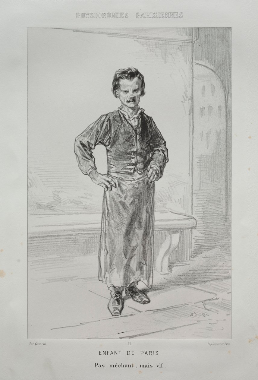 Enfant de Paris - Paul Gavarni