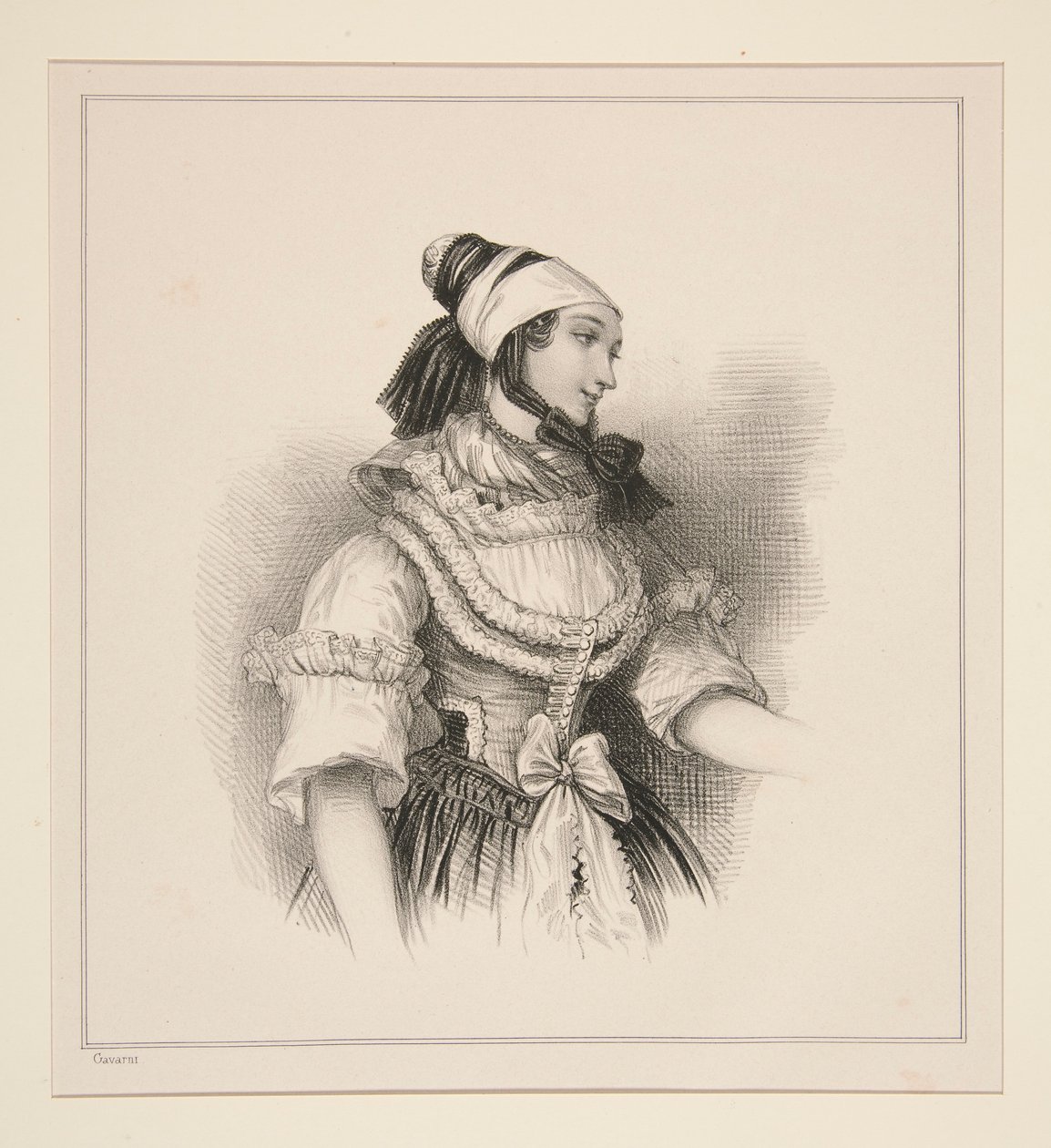FRANCONIENNE - Paul Gavarni