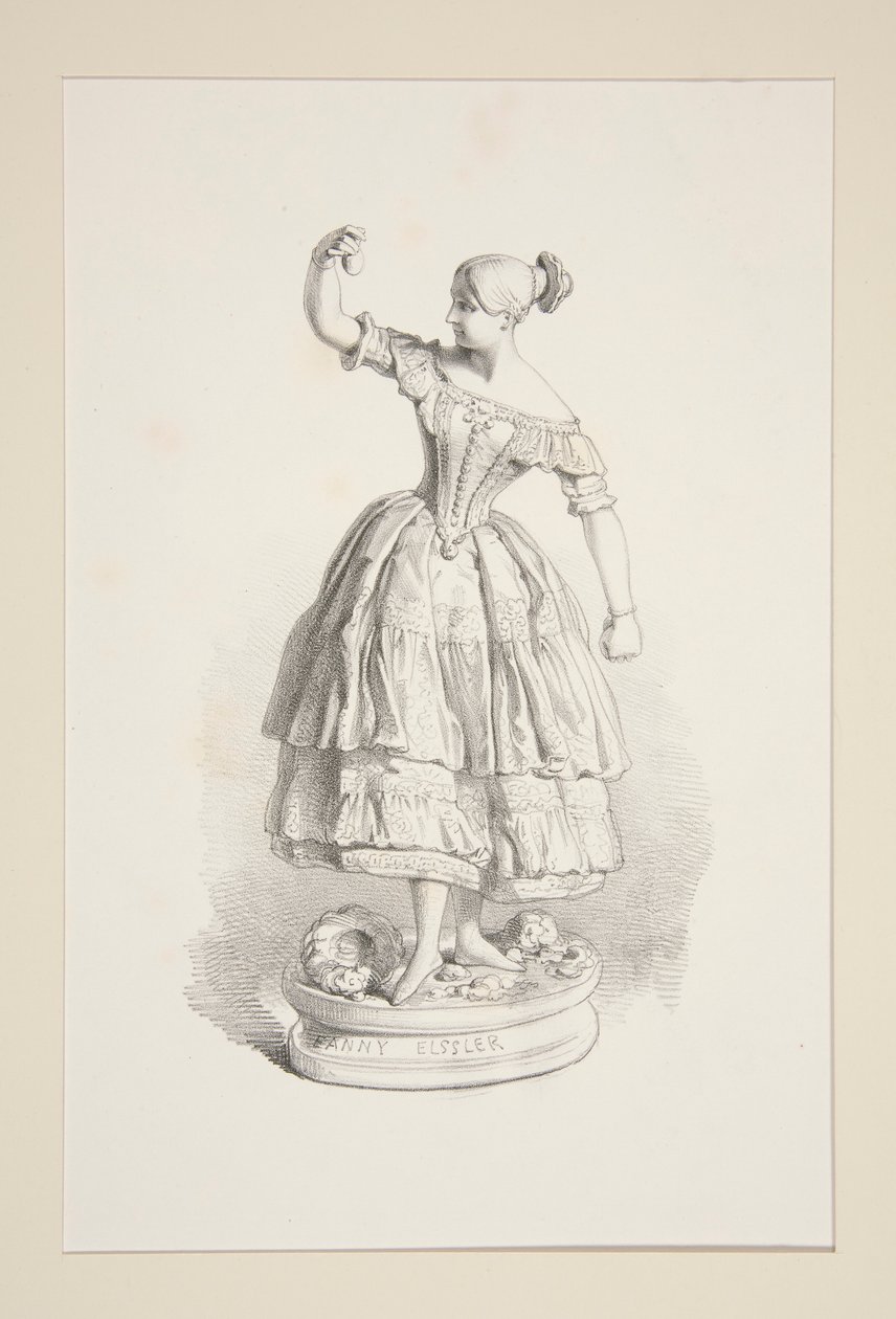 Fanny Elssler - Paul Gavarni