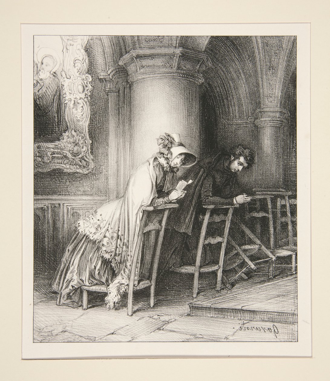 Modes Parisiennes - Paul Gavarni