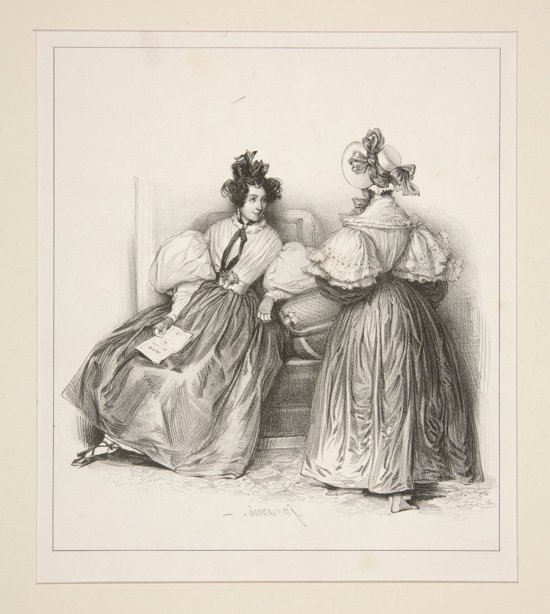 Femmes à la Mode - Paul Gavarni