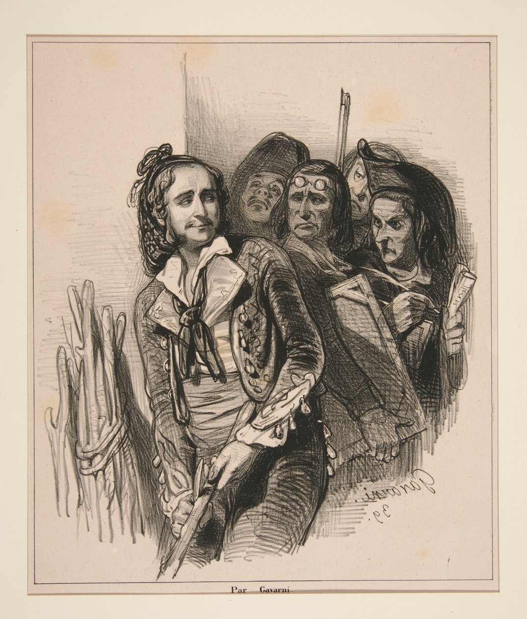 Figaro trouvera toujours du bois vert - Paul Gavarni