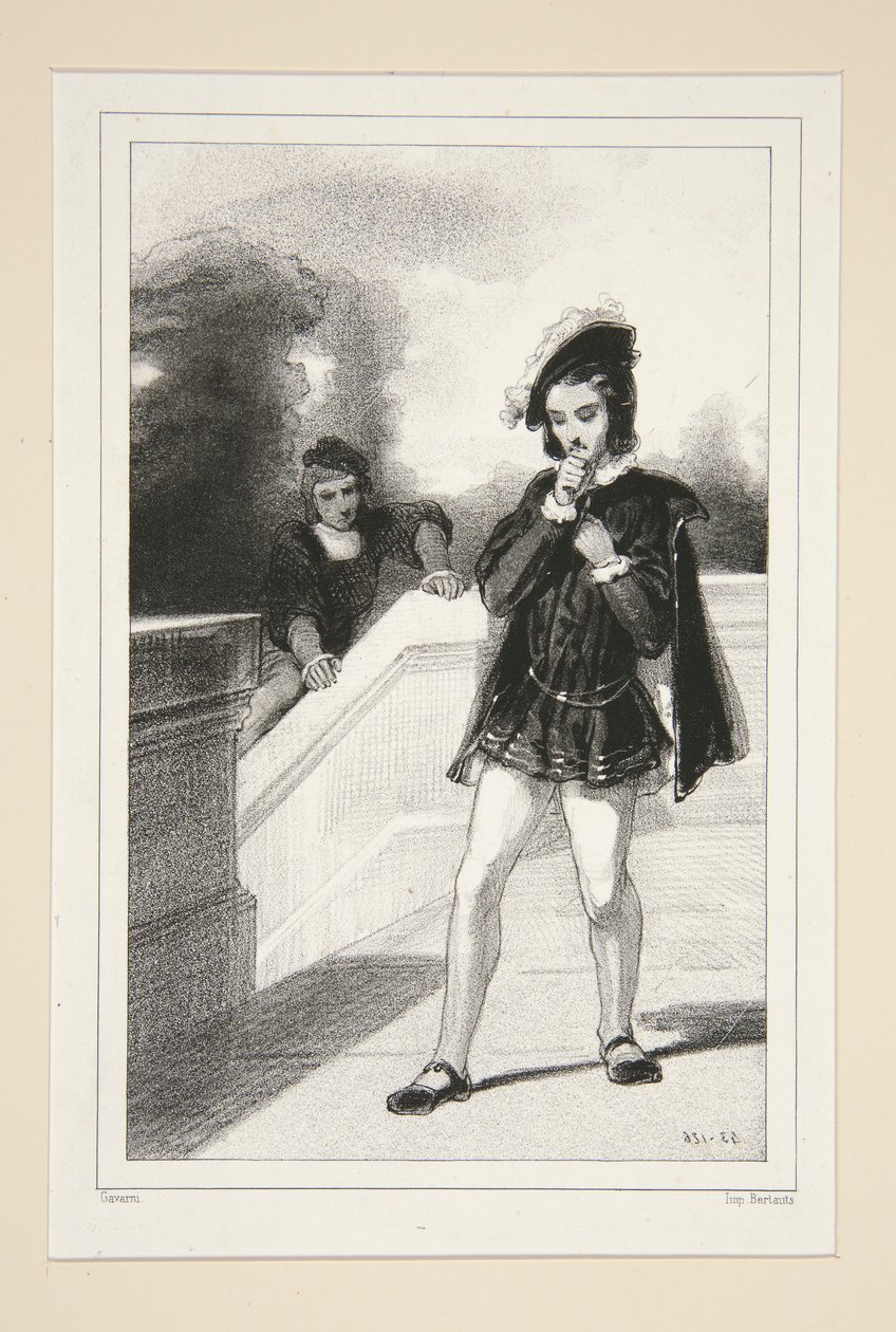 Henri de France et Castelnau. 1532. - Paul Gavarni