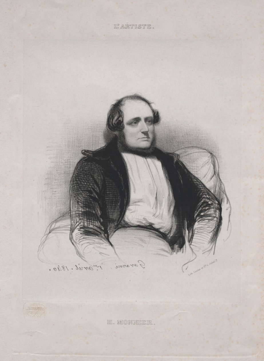 Henri (Bonaventure) Monnier - Paul Gavarni