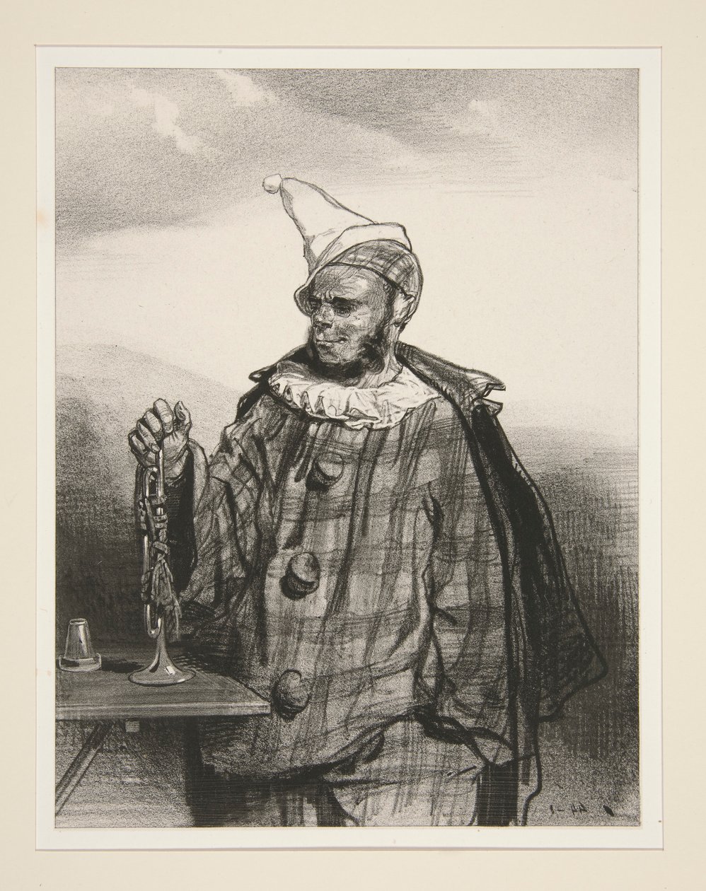 LA TROMPETTE DE PAILLASSE - Paul Gavarni