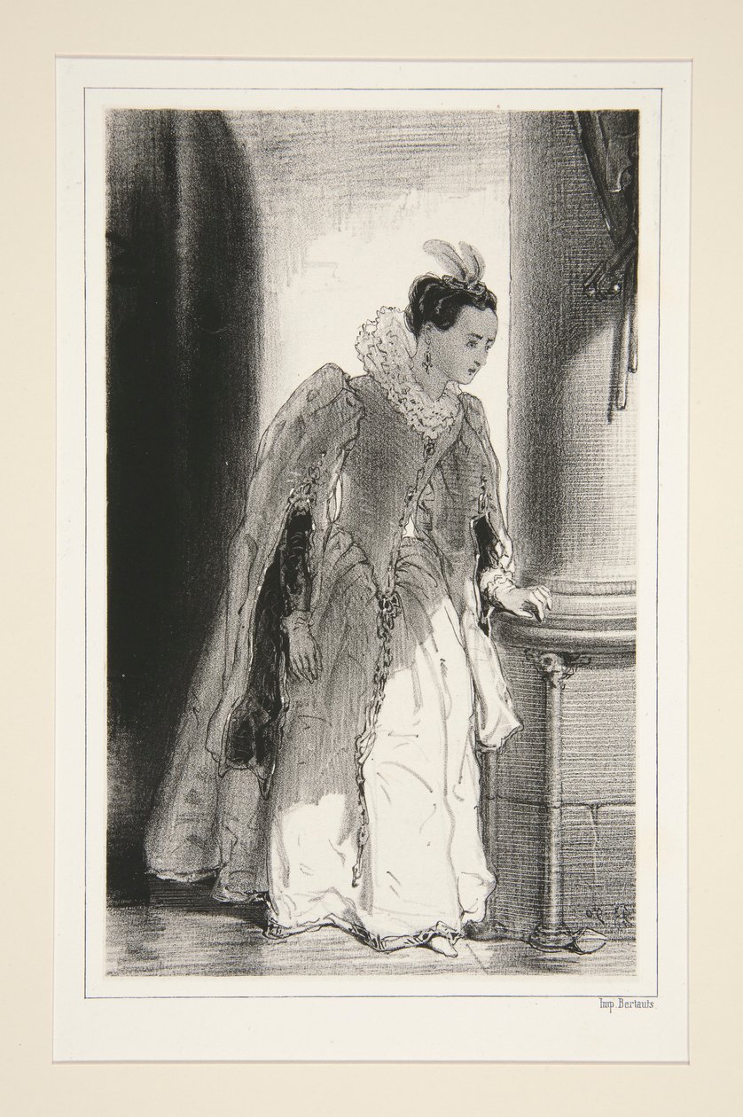 Marguerite de France. 1560. - Paul Gavarni