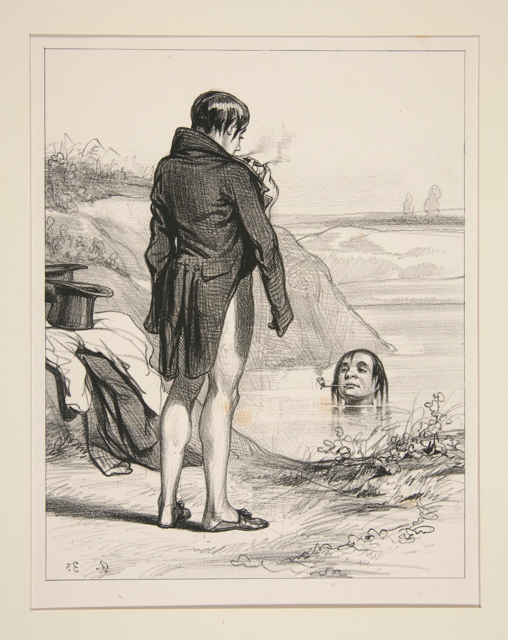 M. JACQUES SCHWERDTFEGER, Employé aux pompes funèbres - Paul Gavarni