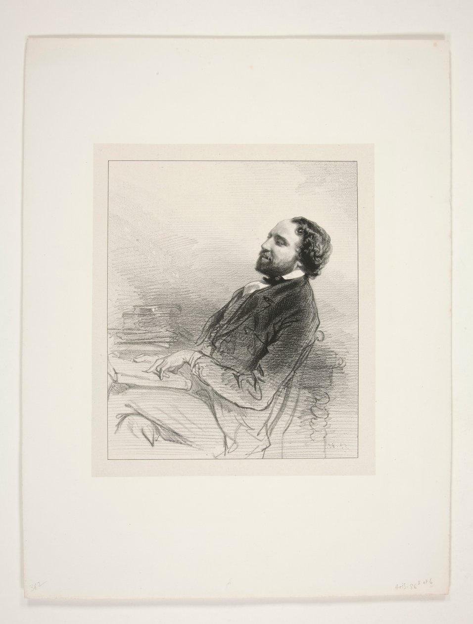 Vieux-Nick (Émile Forgues) - Paul Gavarni